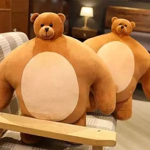 [갓샵]어깨깡패 소두곰인형 46cm [머리작은 소두 대두 대형 큰 곰돌이 봉제 곰 안고자는 인형 선물]