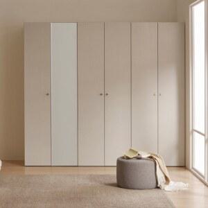 한샘 샘베딩 마일드 거울옷장세트 240cm(높이216cm) 행거형 2종