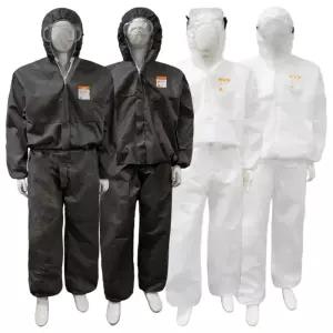 애니가드 세이프티 SB일회용작업복 부직포 원피스 투피스 방진복 보호복 방역복 위생복 가운 농장 분진 도장복