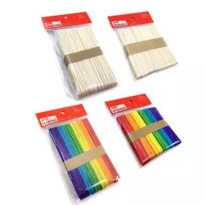 하드바.원목 칼라 아이스크림막대 스틱만들기재료