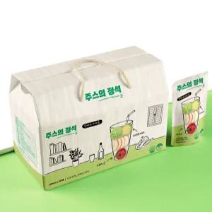 주스의정석 맛있는 양배추즙 유기농 양배추 사과 즙 100%NFC착즙 일반포장_3박스(100ml x 90개입)