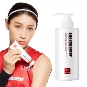 에너부스터 김연경크림 발열마사지 박찬호500ml대용량