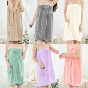 [코스트스마일] 골프샤워가운 벨크로 랩타월 찍찍이 샤워가운