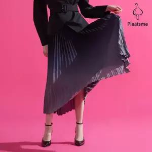 [플리츠미](대구신세계)아이코닉 그라데이션 플리츠 스커트_HPSKF122001