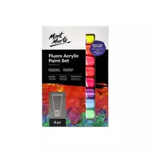 몽마르트 형광 아크릴물감 36ML 8세트