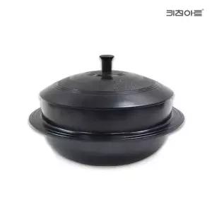 키친아트 금상첨화 세라믹코팅 통주물 가마솥 20cm 가마솥냄비