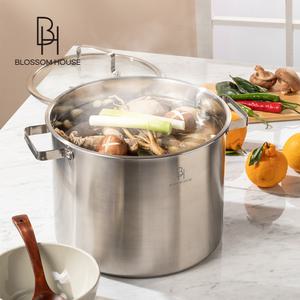 블라썸하우스 대용량 스텐304 점보 곰솥 32cm 15L + 뚜껑포함