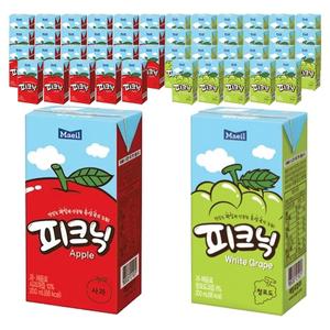 매일 피크닉 사과 200mlx24팩 + 청포도 200mlx24팩