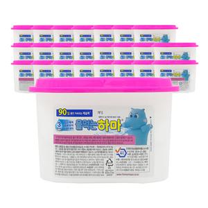 옥시 물먹는하마 옷장용 300gx24개 이불장 신발장 서랍장 곰팡이 탈취제 제습 습기제거제