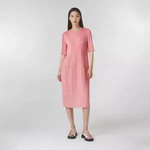 [플리츠미](의정부점)[최초 판매가 118000원] 다이아몬드 패턴 롱 원피스_EPOPM024038