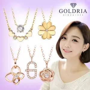 [골드리아] 18k 일체형목걸이 1탄/당.일.출.고 보유/정품골드/여성금목걸이/여친선물추천/기념일선물
