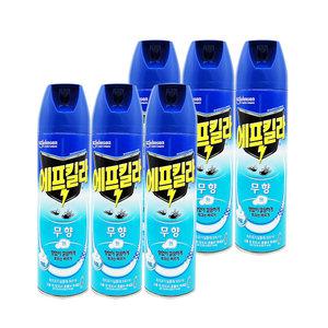 에프킬라 에어로졸 수성 무향 500mlx6개/ 파리 모기 거미 나방약 살충제