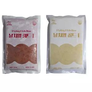 와인으로 숙성한 날치알 레드 옐로 500g 특품 