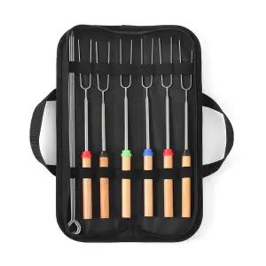 [비투비월드][엣모어]캠핑 바비큐 마시멜로 꼬치 10p세트