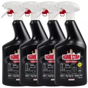 홈스타 욕실용 클리너 750ml 4개 무료배송 곰팡이 욕실 찌든때 악취 제거 gx