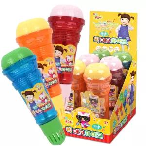 R 오즈토이 콩순이 쏭쏭 빅 에코마이크 6p (6개) 세트 ks-2403x6p 노래방 울림 노래부르기 가수