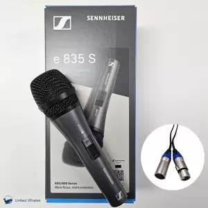 젠하이저 E835 S 유선 마이크 젠하이져 E835S 보컬 다이나믹 마이크 (XLR-XLR 5M 케이블포함)