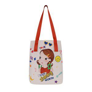 [육심원]스트랩에코백 컬러풀리아