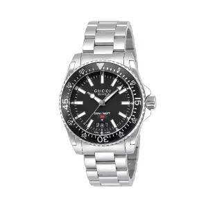 구찌 YA136301 다이브 남성 메탈 쿼츠 40mm(YA136301A)