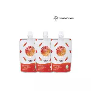 [연두팜] NFC 착즙 사과당근즙 낱개 100ml