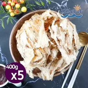 아귀구이채(냉동) 400g x 5봉 쥐포 국내가공 건어포 어포 FLA4005