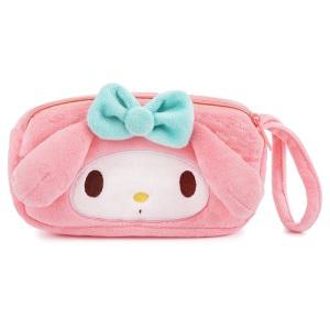 산리오 캐릭터 마이멜로디 사각 파우치 페이스