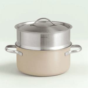 코스트코 에델코첸 통3중 냄비 찜기 20cm 스티머 스테인리스 위생 열전도 찜요리 만두 떡