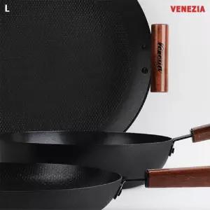 베네치아 IH 주물 궁중 팬 28cm/인덕션 코팅 웍 후라이팬 볶음 요리 가정용 식당 프라이팬 튀김 조리 주방