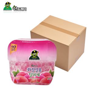 옳은유통 화장실용 탈취제 한박스 20개입 피치향/ 업소 화장실 실내 주방 거실 방향제 탈취제 냄새 제거