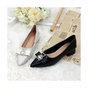 제이시 플랫웨딩슈즈 가죽 발편한 여자구두 3cm K312