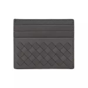 [보테가베네타] 남녀공용 그레이 인트레치아토 카드지갑(547880 V4651 1423)