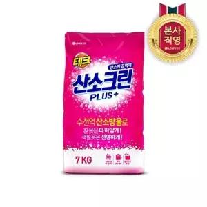 [엘지생활건강]테크 산소크린 플러스 표백제 분말형 7kg