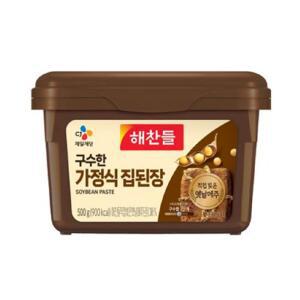 해찬들 구수한 가정식 집된장 500g x 6개