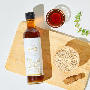 [상주아람곶감]국산 저온압착 참기름 300ml