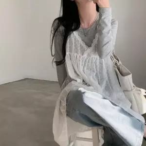 ONM 시스루 나시 롱원피스 레이어드 여름 레이어드 원피스