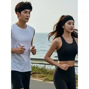 [아웃도어스/엑스피크]러닝 헤어밴드 남녀공용 스포츠 머리띠 드라이핏 땀흐름방지