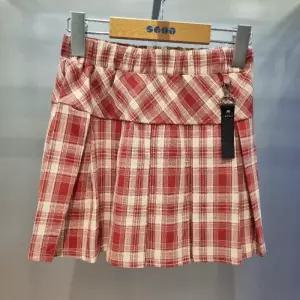 HC22 체크플리츠스커트 쥬니어여아 체크플리츠스커트 sjz304fcsk05