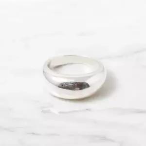 볼드한 은가락지 순은 925실버 남여공용 남자 여자 가족 선물