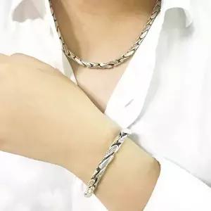 [차차실버]드래곤 6mm 은목걸이 두툼 세련된 아들 딸 선물 남자 여자 커플