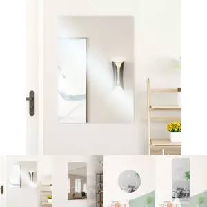 벽에 붙이는 안전 아크릴 거울(40x60cm) (직사각)/거울/인테리어/벽걸이/현관/부착/화장대/부착식/카페
