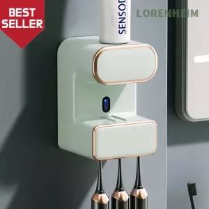 로렌하임 칫솔살균기 치약디스펜서 겸용 자동센서 칫솔소독기