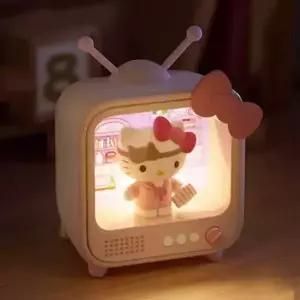 뽀사사 산리오 헬로키티 TV 피규어 무드등 2탄 1개 캐릭터 선물 수면 취침등 미니 조명 아이방