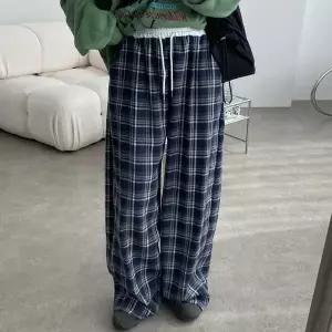 [하프클럽/] 워너비체크끈밴딩팬츠 GBV154M508 빅사이즈