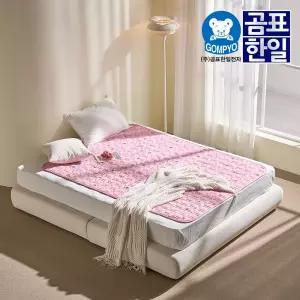 곰표한일 더 따뜻하고 더 안전한 4세대 무자계 탄소매트 보니 핑크 사이즈선택 (미니싱글/싱글/더블)