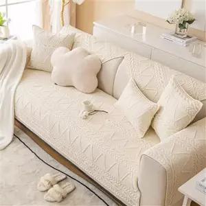 논슬립 순면 퀼팅 쇼파 패드 기본형 3인용 쇼파 커버 소프트터치