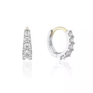 [로이드](마산점)크레센도 테니스 10K 원터치 링귀걸이 LOTP2006T