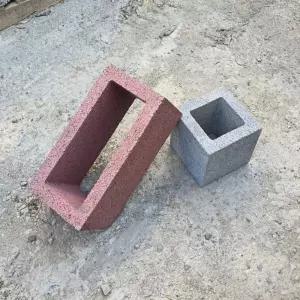 [자체생산] 큐블럭 디자인블럭 벽돌 인테리어 큐브 DIY 콘크리트 전원주택 담장 마당