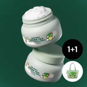 (2개) [미니니 에디션] 그린티 수분 크림 100ml(+미니니 에코백)