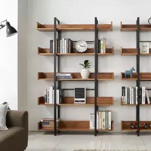 HZ2820 원목 스틸장식장 2colors 착불