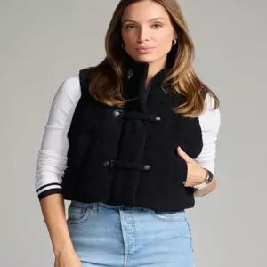 PXG 여성 코지 코듀로이 퍼퍼 조끼 베스트 자켓 2025 가을겨울 WF25AOV3